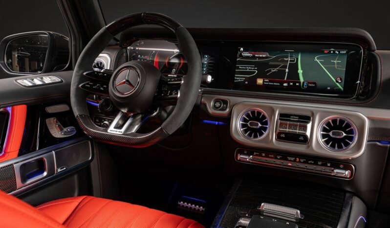 
								Mercedes-AMG G 63 605 ch | V8 Biturbo | 4MATIC | Mild-Hybrid | AMG Performance | Équipement haut de gamme full									