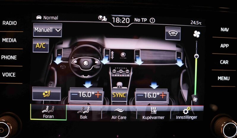 
								Škoda Kodiaq Sportline 2.0 TDI 200 ch 4×4 DSG | 7 Places | ACC | Crochet | Mémoire | KESSY | Webasto full									