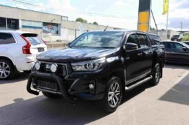 Toyota Hilux 2.4 D-4D 150 ch Double Cabine | Automatique | Noir | Cuir | DEFA | Feux supplémentaires | Garantie 10 ans