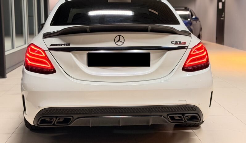 
								Mercedes-AMG C 63 S 4MATIC — Edition 1 — 510 ch full									