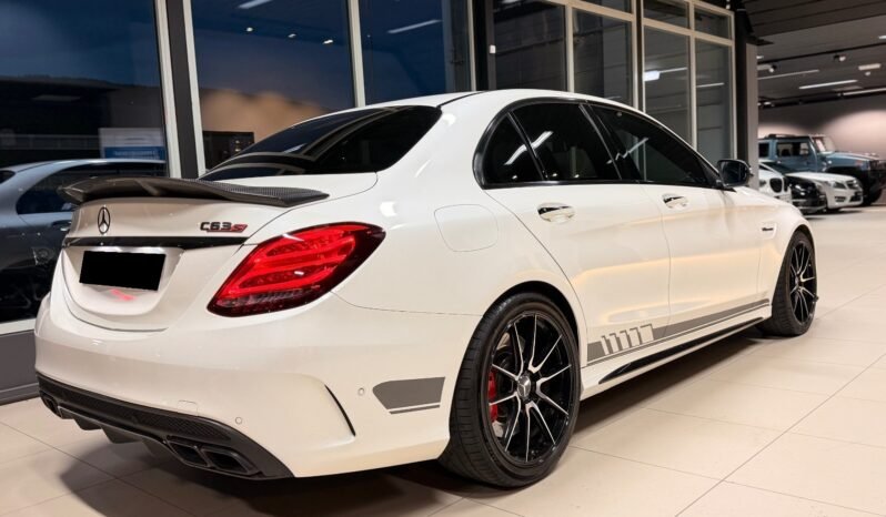 
								Mercedes-AMG C 63 S 4MATIC — Edition 1 — 510 ch full									