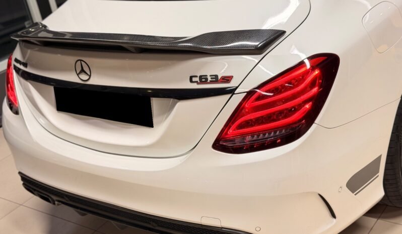 
								Mercedes-AMG C 63 S 4MATIC — Edition 1 — 510 ch full									