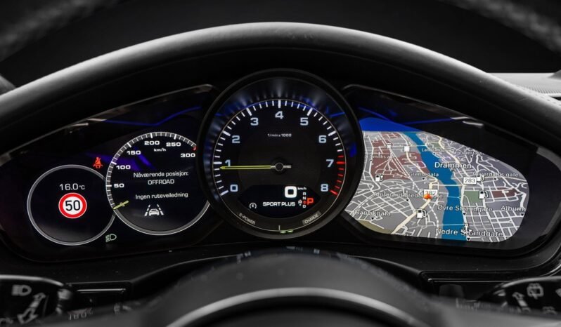 
								Porsche Panamera 4 E-Hybrid SportDesign, 462 ch, ACC, Bose, Toit panoramique, Fermeture assistée, Échappement sport full									