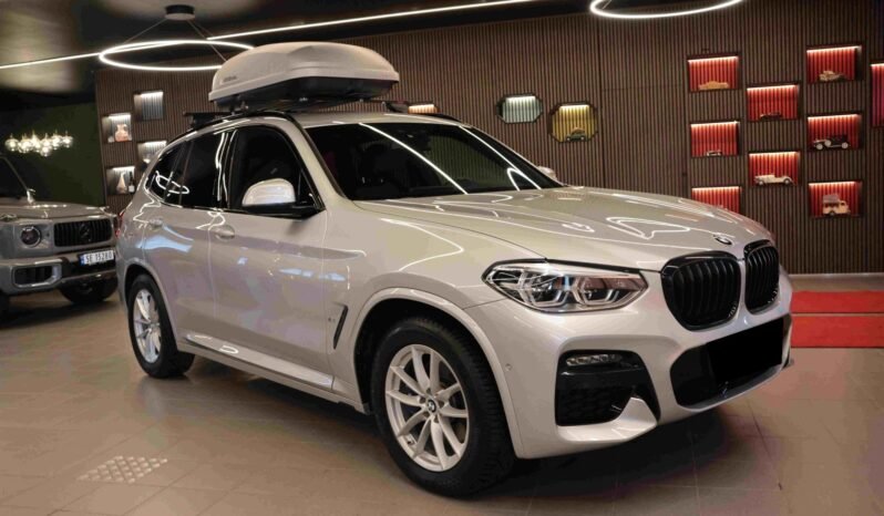 
								BMW X3 xDrive30e M Sport | Hybride | 293 ch | Cuir | ACC | Caméra de recul | Support de toit | Coffre de toit full									