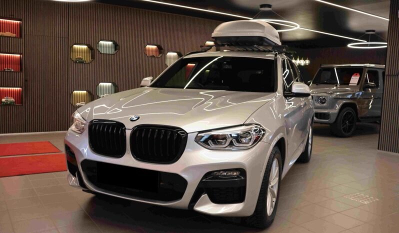 
								BMW X3 xDrive30e M Sport | Hybride | 293 ch | Cuir | ACC | Caméra de recul | Support de toit | Coffre de toit full									