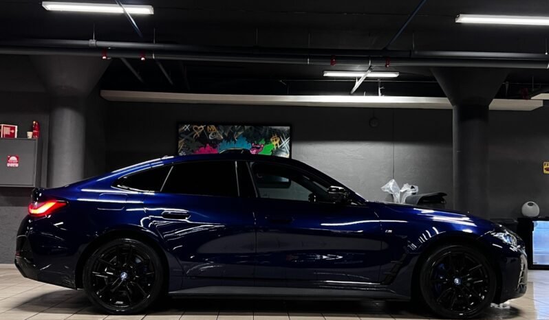 
								BMW i4 M50 xDRIVE – LASER – HARMAN KARDON – FAIBLE KM – HUD – ACC – 360° – TANZANITE full									