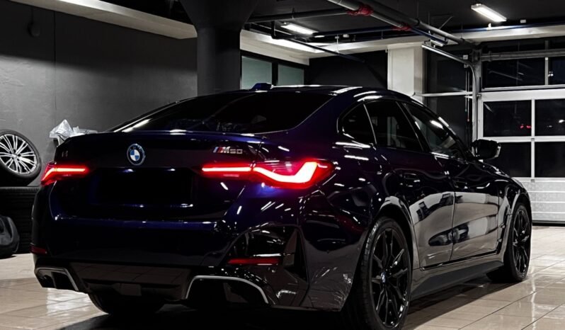 
								BMW i4 M50 xDRIVE – LASER – HARMAN KARDON – FAIBLE KM – HUD – ACC – 360° – TANZANITE full									