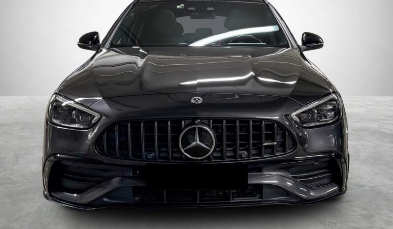 
								Mercedes-AMG C 43 4MATIC+ 408 ch – Essieu arrière directeur – Panoramique – Affichage tête haute – Sport full									