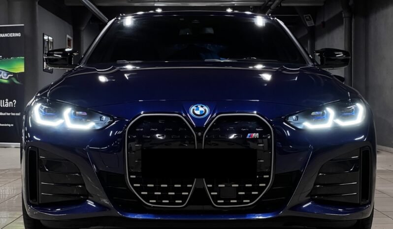
								BMW i4 M50 xDRIVE – LASER – HARMAN KARDON – FAIBLE KM – HUD – ACC – 360° – TANZANITE full									