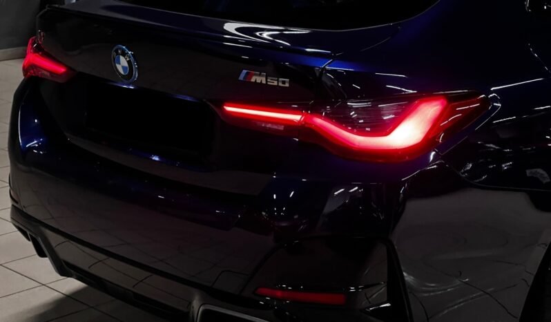 
								BMW i4 M50 xDRIVE – LASER – HARMAN KARDON – FAIBLE KM – HUD – ACC – 360° – TANZANITE full									
