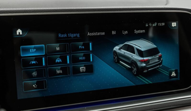 
								Mercedes-Benz GLE 350 de 4MATIC AMG Line / 2x AMG / Affichage tête haute / Premium+ / Burmester / Toit panoramique / Night Package / Hybride rechargeable / Norvégien full									