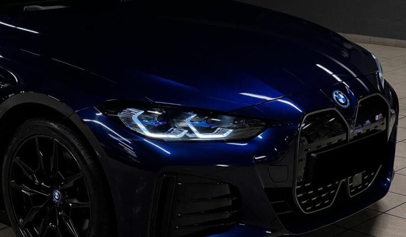 
								BMW i4 M50 xDRIVE – LASER – HARMAN KARDON – FAIBLE KM – HUD – ACC – 360° – TANZANITE full									