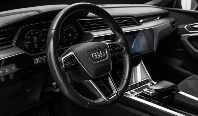 
								Audi e-tron 55 quattro Black Optics, 360°, HUD, ACC, Panoramique, Norvégien, HFeste, 1 propriétaire full									