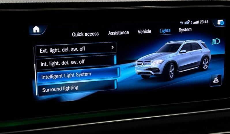 
								Mercedes-Benz GLE 350 AMG 4MATIC – Distronic+ – AIRMATIC – Toit panoramique – Burmester – Attelage full									